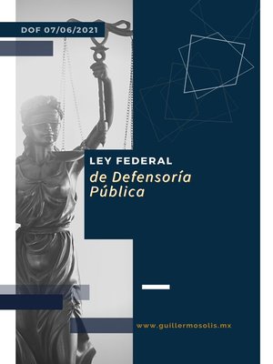 cover image of Ley Federal de Defensoría Pública